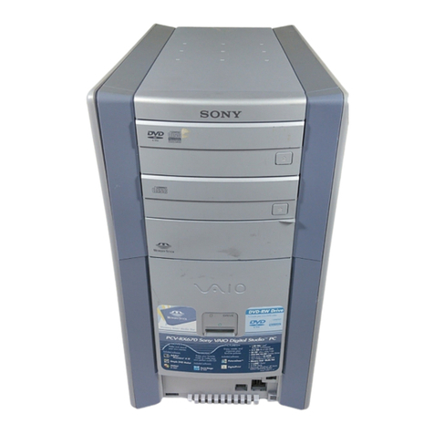 Sony VAIO PCV-RX670 User manual