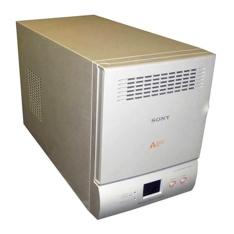 Sony StorStation LIB-D81 User manual