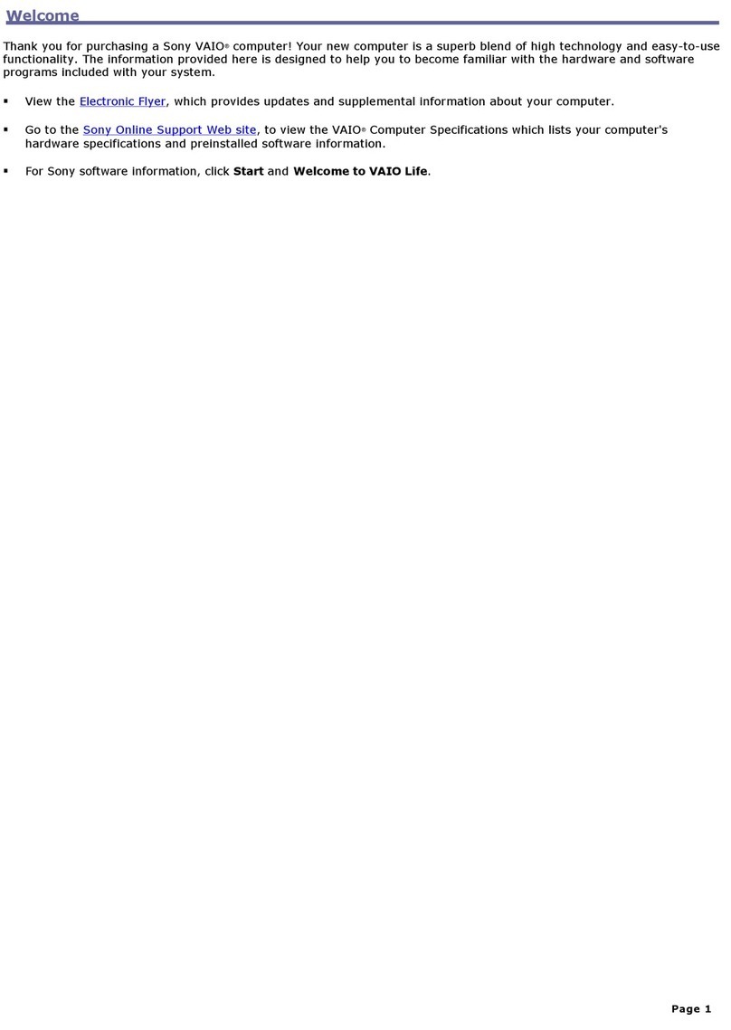 Sony PCV-RX450 Home Networking Solutions manual
