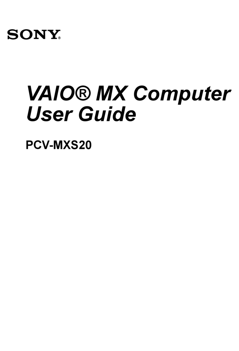 Sony PCV-MXS20 Online Help Center (VAIO User... User manual