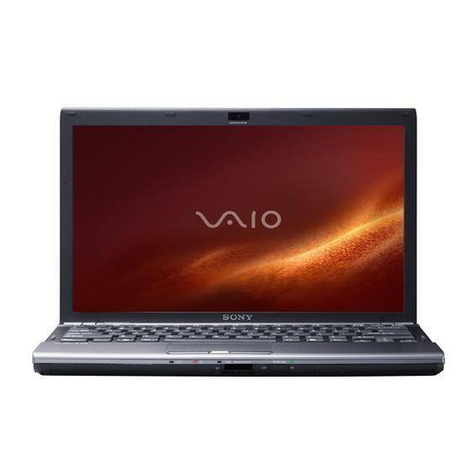 Sony VAIO VGN-Z500 Series user guide