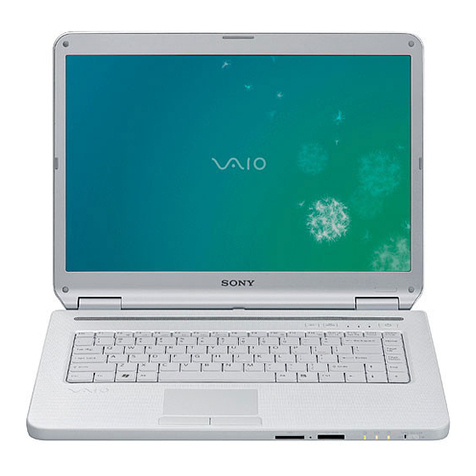 Sony Vaio VGN-NR Series User manual