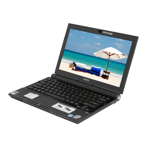 Sony VAIO VGN-TZ300 Safety information