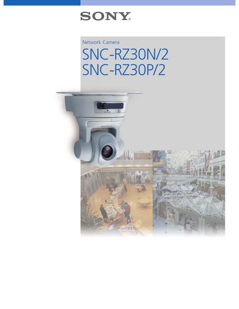 Sony SNC-RZ30N/2 User manual