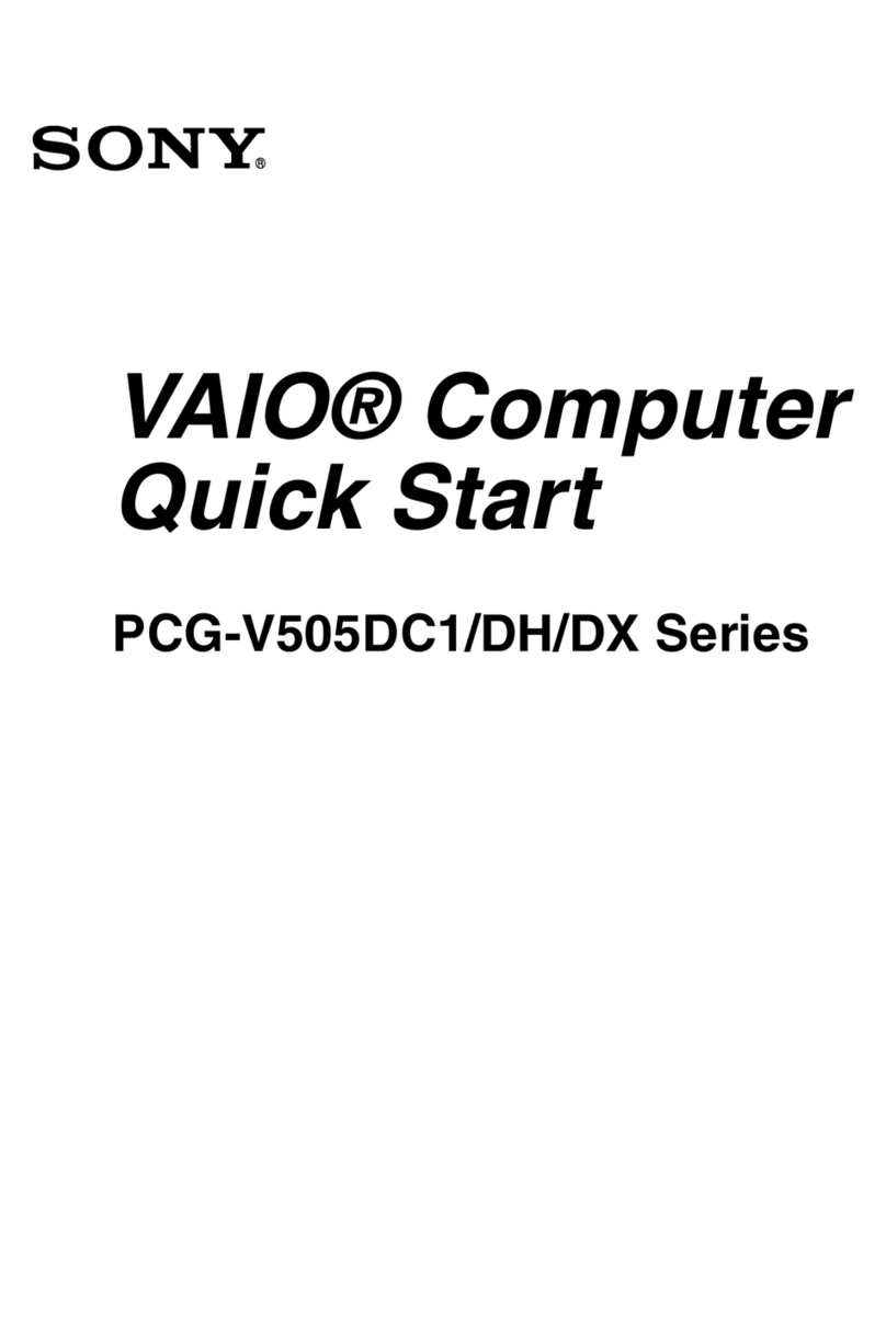 Sony PCG-V505DC1 User manual