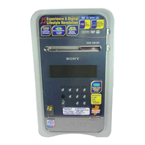 Sony MX User manual