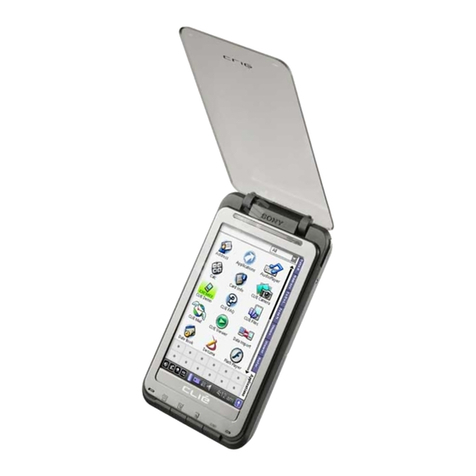 Sony CLIE PEG-TH55 User manual