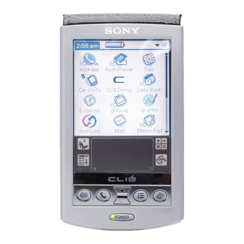 Sony PEG-N760C Audio Player v2.1 User guide
