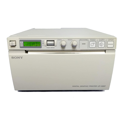 Sony UP-D897 User manual