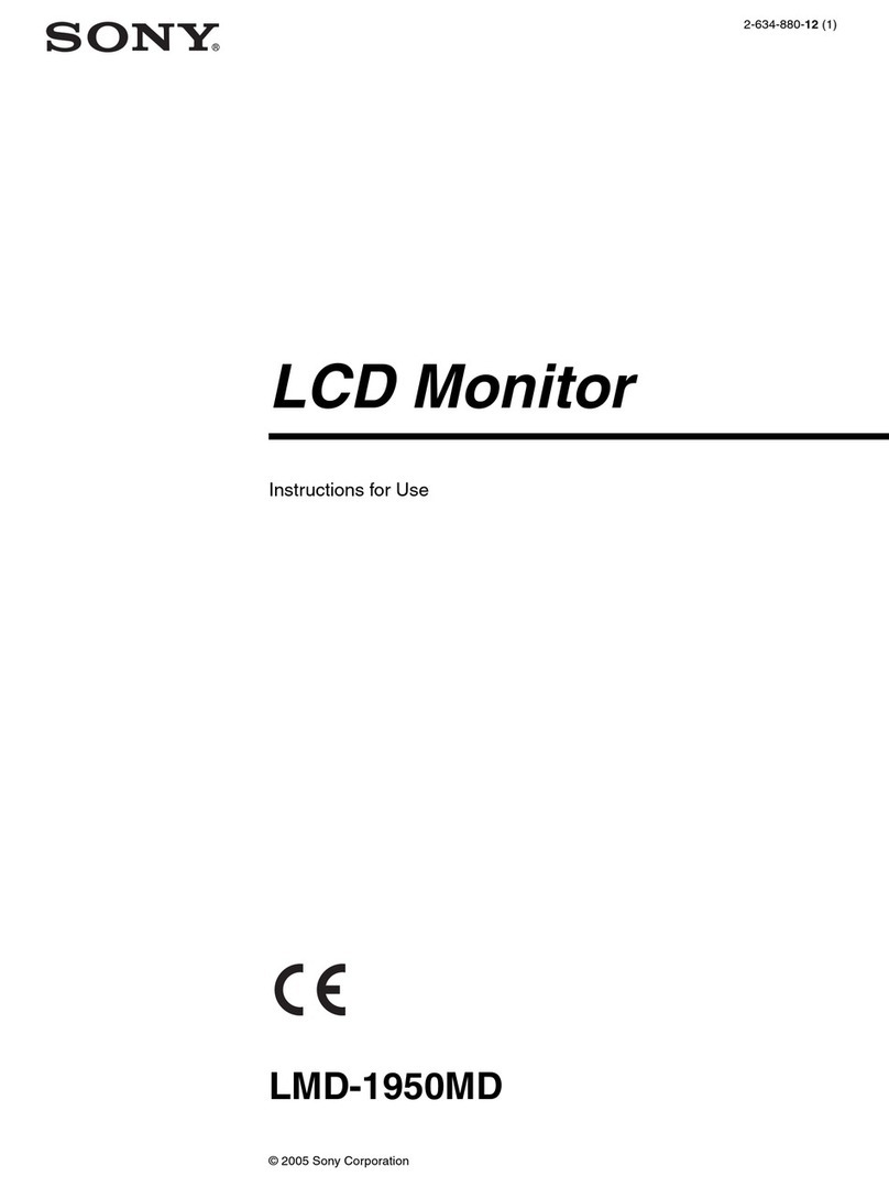 Sony LMD-1950MD User manual
