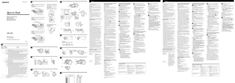 Sony SPK-TRC User manual