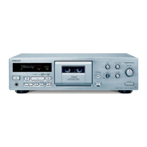 Sony TC-KB920S User manual