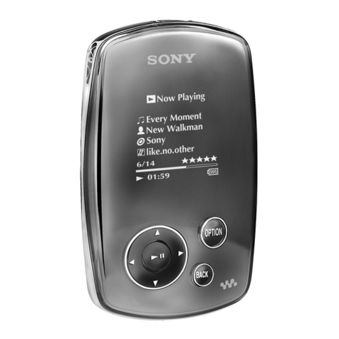 Sony NW-A1000 User manual