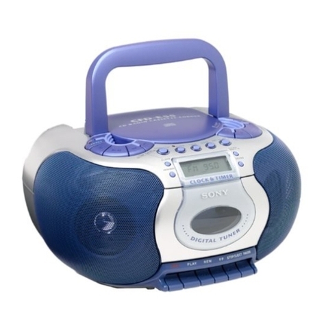 Sony CFD-E55L User manual