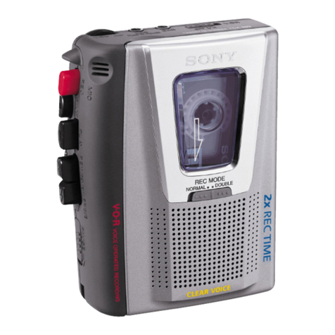 Sony TCM-23DV   (primary manual) User manual