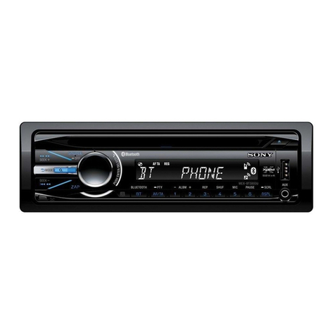 Sony Bluetooth 4-158-429-31(1) operating instructions