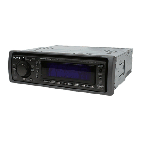 Sony CDX-F7710 Operating Instructions (English User manual