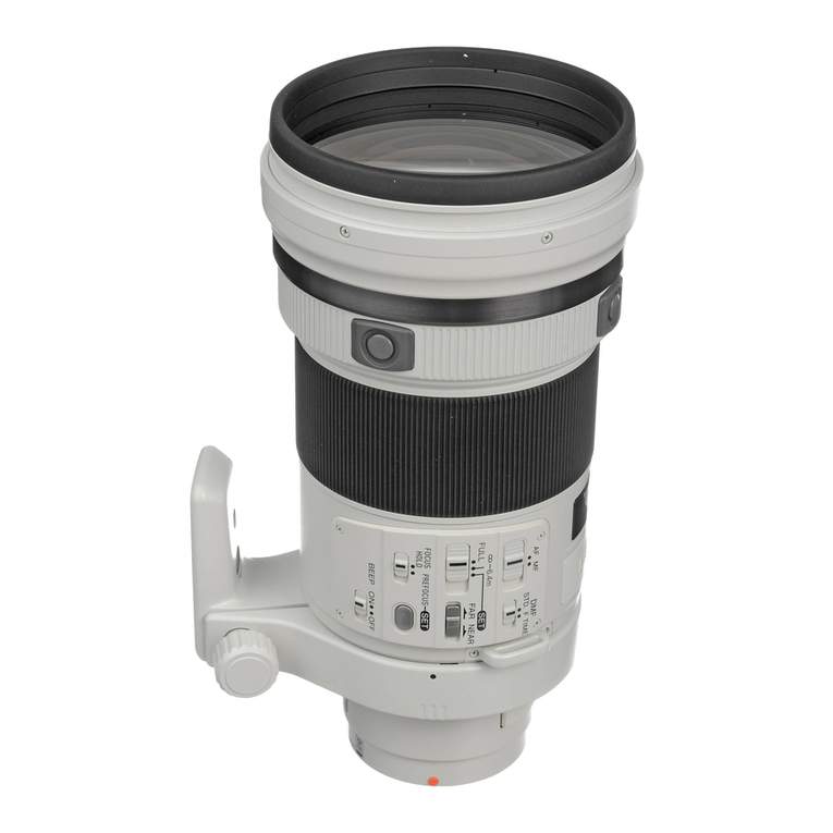 Sony SAL-300F28G operating instructions