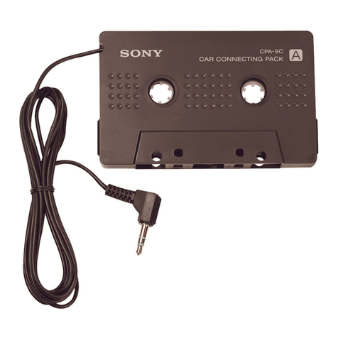 Sony Cpa 9c operating instructions