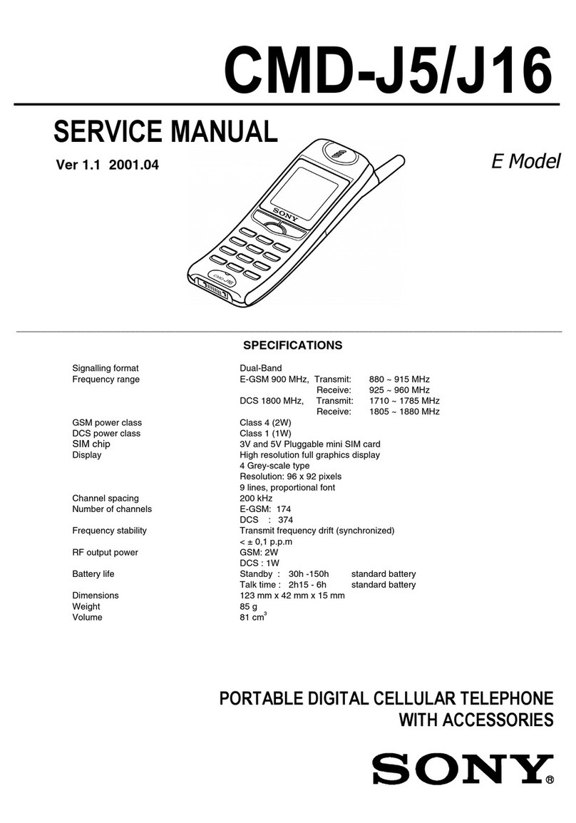 Sony CMD-J16 User manual Sony CMD-J16 User manual