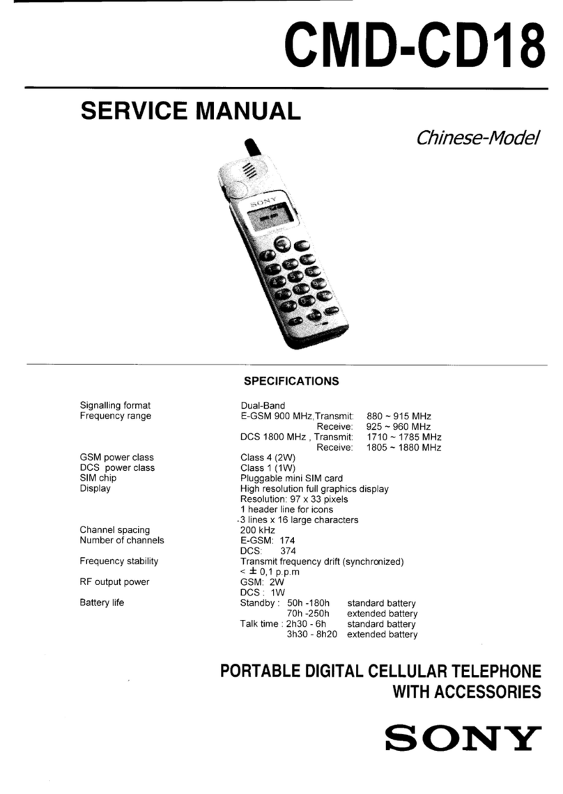 Sony CMD-CD18 User manual Sony CMD-CD18 User manual