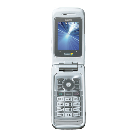 Sanyo SCP-8500 User manual