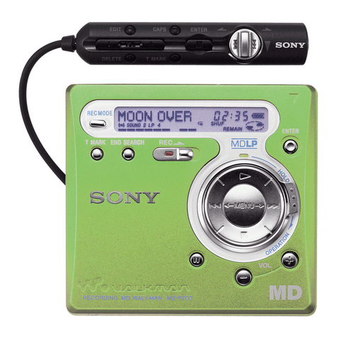 Sony MZ-R700 User manual