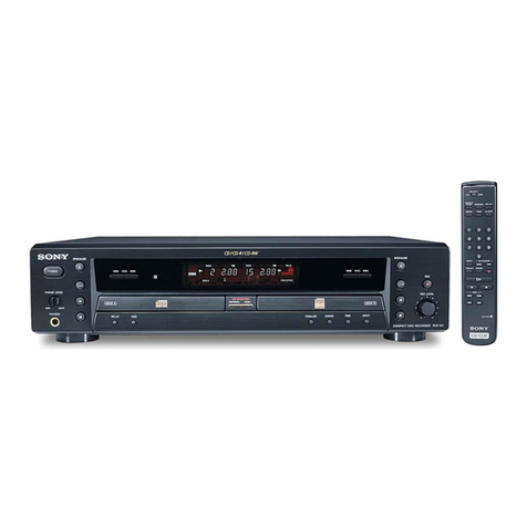 Sony RCD-W1 Operating Instructions  (primary... User manual