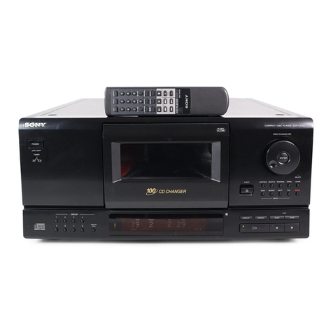 Sony CDP-CX153 User manual