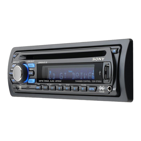 Sony CDX-GT50UI Product guide