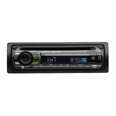 Sony CDX-GT317EE operating instructions