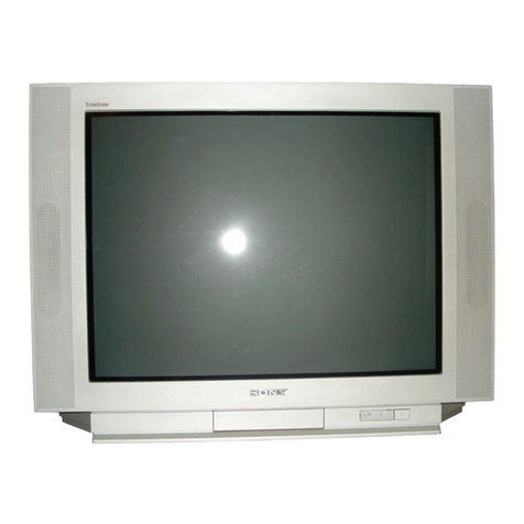 Sony KV-25RE10K instruction manual