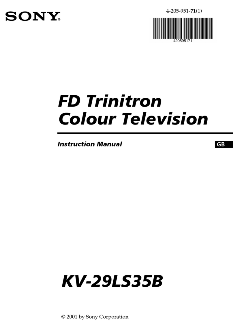 Sony FD Trinitron KV-29LS35B User manual