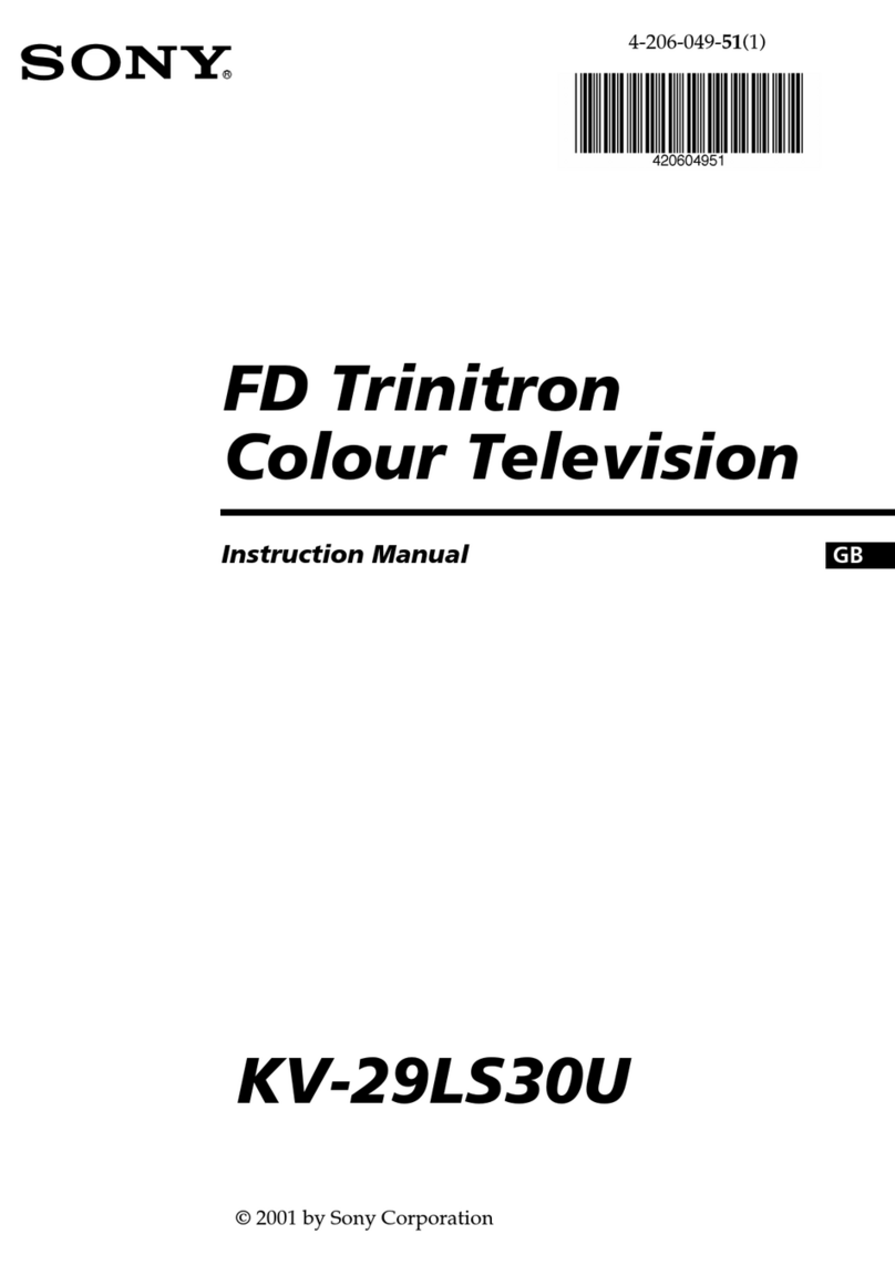 Sony KV-29LS30U User manual