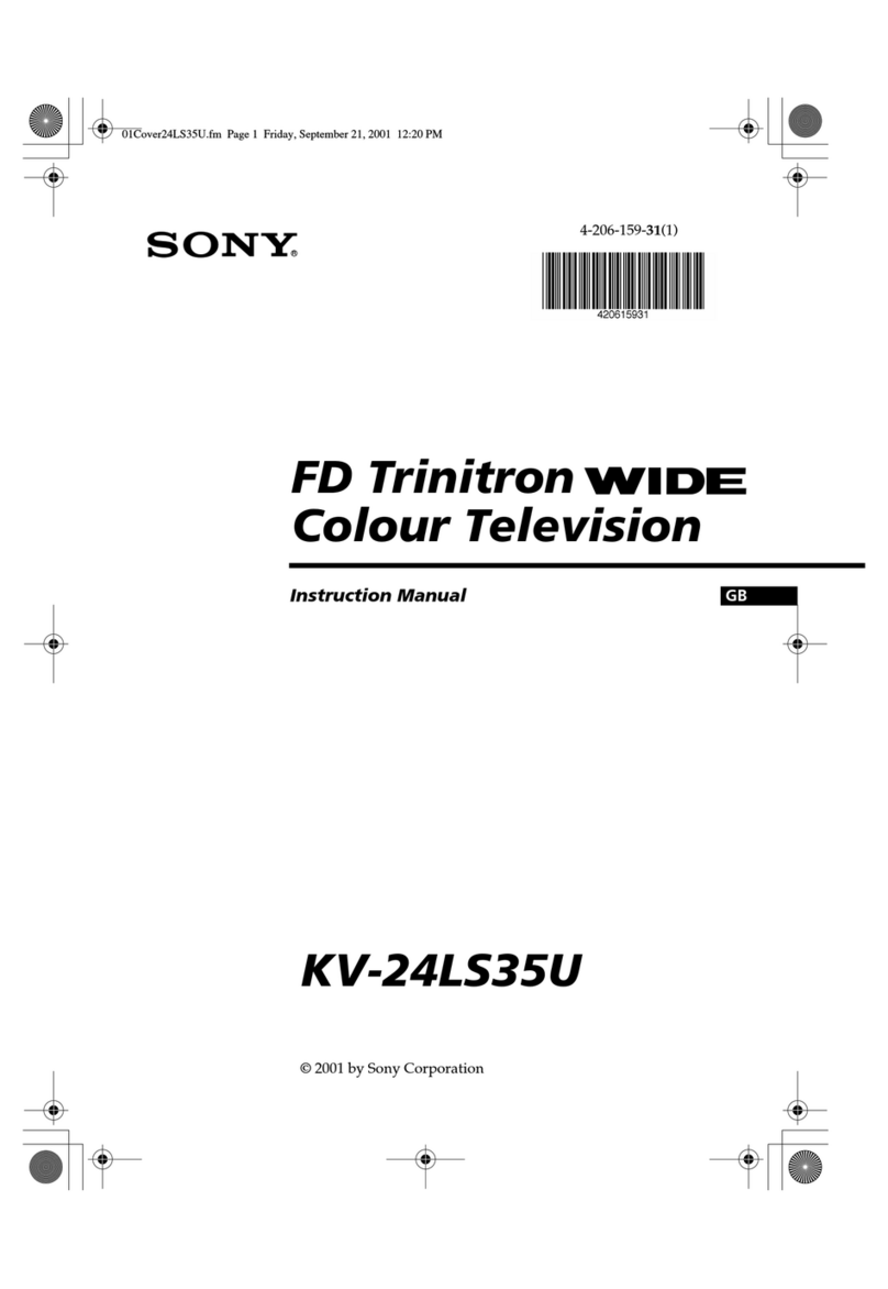 Sony FD Trinitron KV-24LS35U instruction manual