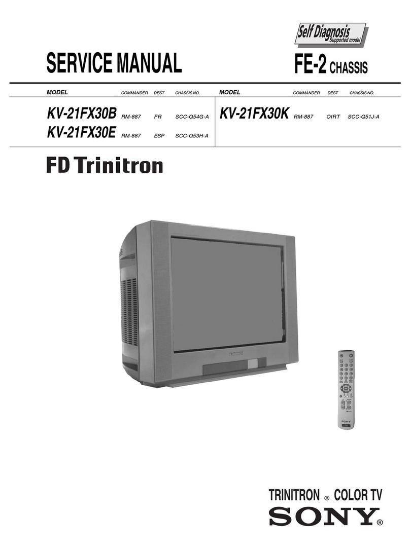 Sony FD TRINITRON KV-21FX30B User manual