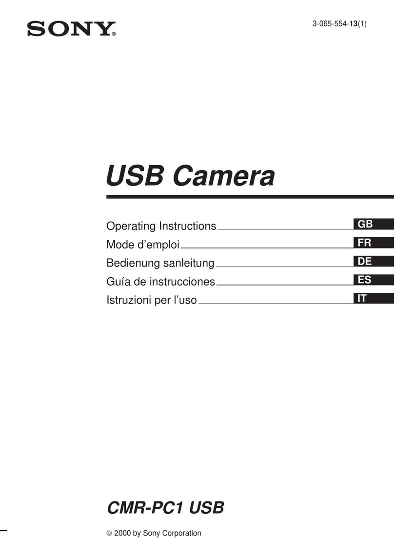 Sony CMR-PC1 USB User manual