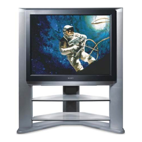 Sony WEGA KV-32XBR450 operating instructions