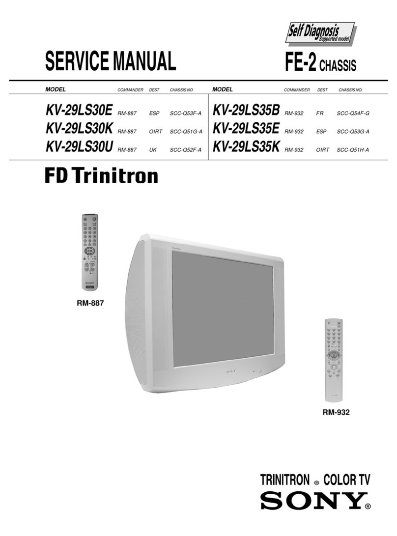 Sony KV-29LS30E User manual