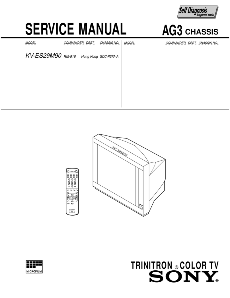Sony TRINITRON KV-ES29M90 User manual
