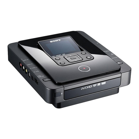 Sony VRDMC6 - DVDirect Compact Size DVD Burner User manual