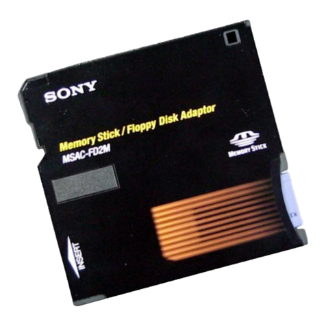 Sony MSAC-FD2M - MAVICA FLOPPY ADPT WIN NT-MAC MVC-FD85 FD90... User manual Sony MSAC-FD2M - MAVICA FLOPPY ADPT WIN NT-MAC MVC-FD85 FD90... User manual