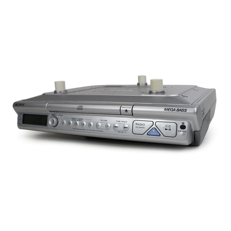 Sony Walkman ICF-CD543RM User manual
