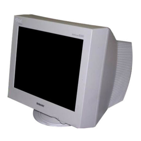 Sony Trinitron CPD-E500E User manual