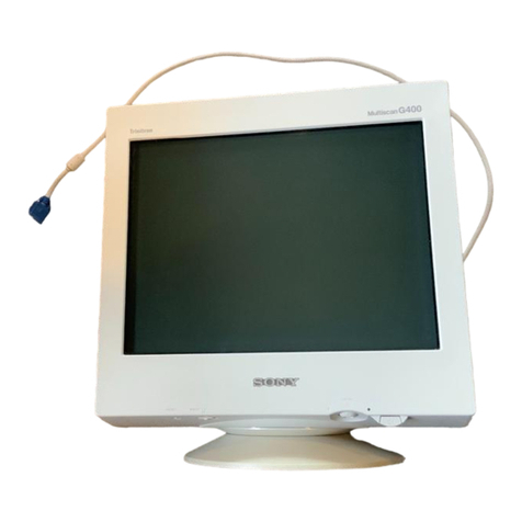 Sony FD Trinitron CPD-E400P User manual