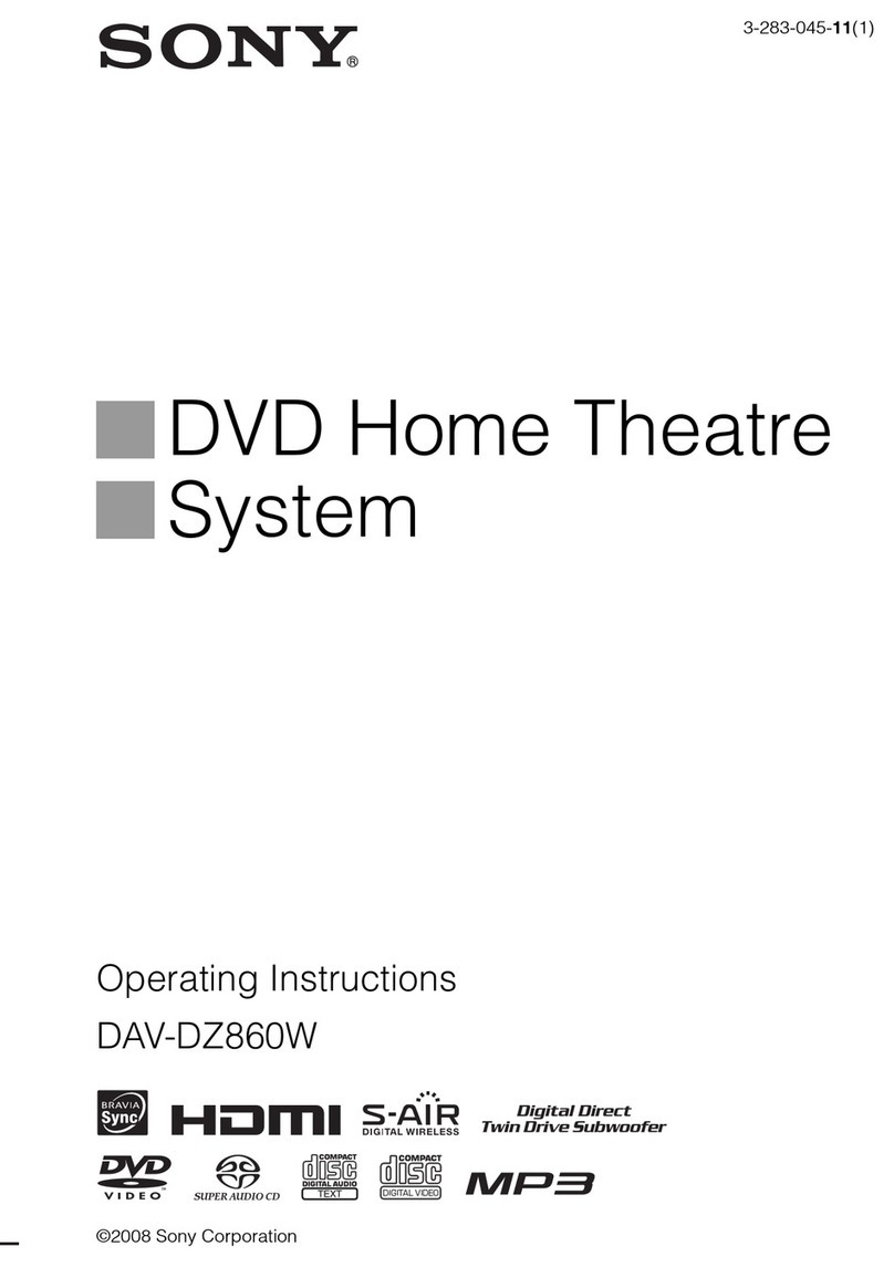 Sony 3-283-045-11(1) User manual