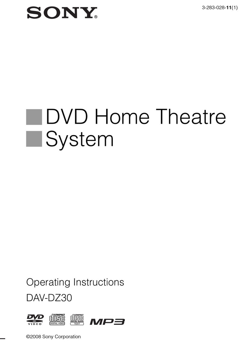 Sony 3-283-028-11(1) User manual