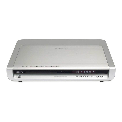 Sony DAV-FR1 operating instructions