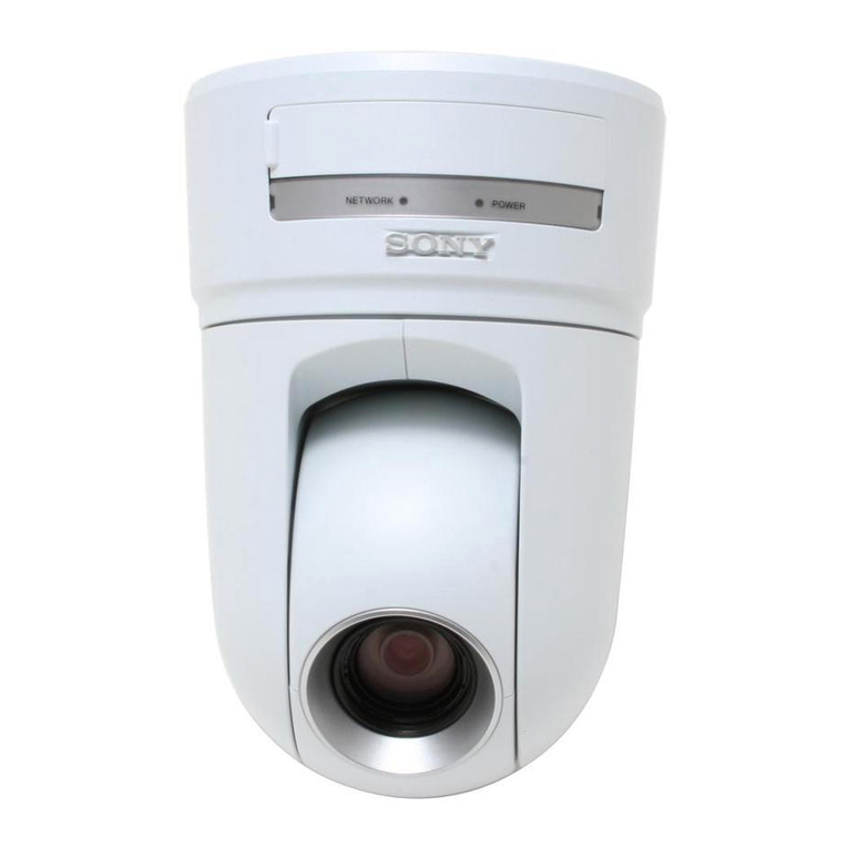 Sony SNC-RZ25N - Network Camera User manual