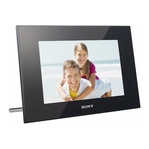 Sony S-FRAME DPF-D75 User manual